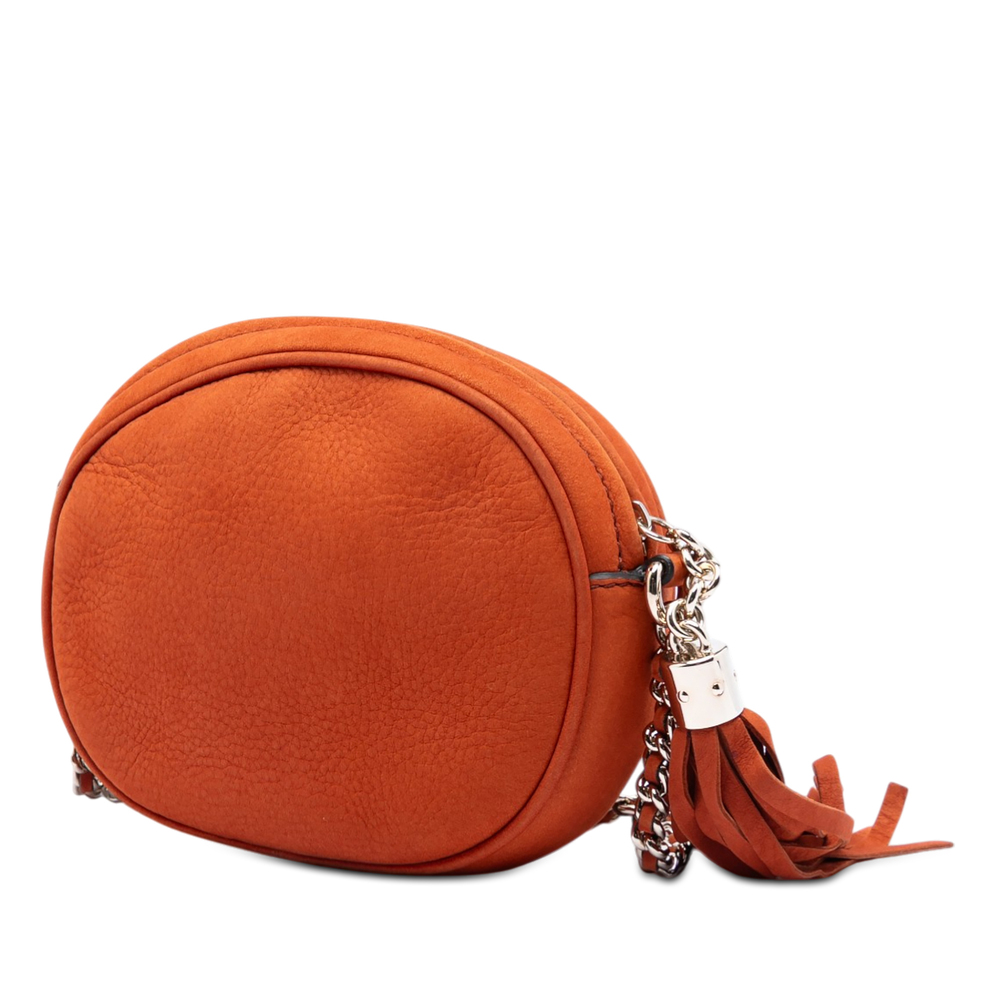 Pre-Loved Gucci Mini Nubuck Soho Chain Crossbody - Picture 2 of 7